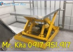 THI CÔNG, LẮP ĐẶT BÀN NÂNG CHỮ X – BÀN NÂNG HÀNG TẠI Q2 TP.HCM