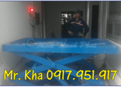 LẮP ĐẶT BÀN NÂNG THỦY LỰC TẠI KCN VĨNH TƯỜNG