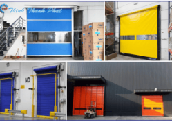 CÁC MẪU CỬA CUỐN NHANH PVC THÔNG DỤNG