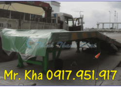 BÀN GIAO CẦU XE NÂNG TẠI PHNOMPENH - CAMPUCHIA