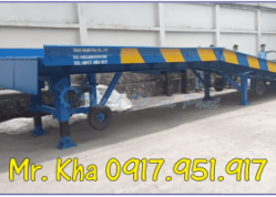 GIAO CẦU XE NÂNG TẠI KCN DỆT MAY BÌNH AN