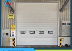 CỬA TRƯỢT TRẦN OVERHEAD DOOR NHẬP KHẨU CHO NHÀ XƯỞNG TẠI BÌNH DƯƠNG