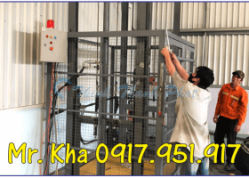 LẮP ĐẶT THANG NÂNG HÀNG TẠI KCN NHƠN TRẠCH - ĐỒNG NAI