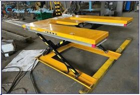 BÀN NÂNG HẠ THỦY LỰC CHỮ E