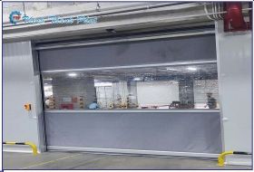 CỬA CUỐN TỐC ĐỘ CAO MÀU XÁM