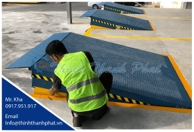 Dock leveler thủy lực - Sàn nâng thủy lực