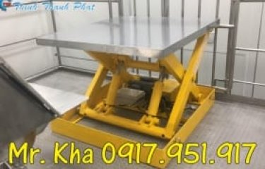 THI CÔNG, LẮP ĐẶT BÀN NÂNG CHỮ X – BÀN NÂNG HÀNG TẠI Q2 TP.HCM