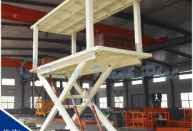 Bàn nâng ô tô thủy lực 2 tầng