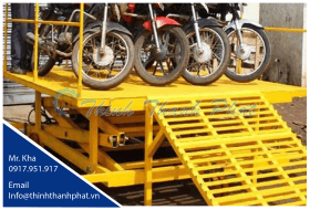 Bàn nâng xe máy thủy lực